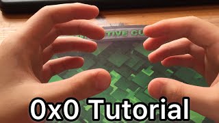 Learn How to Solve a 0x0 Rubik's Cube