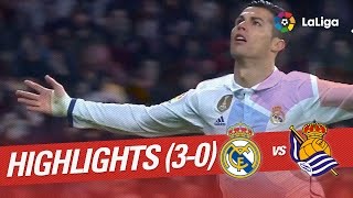 Resumen de Real Madrid vs Real Sociedad (3-0)