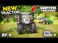 NEW 200+ HP TRACTOR | Farming Simulator 25 - Survival Challenge | Episode 9