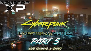 Cyberpunk 2077 (HARD) Netrunning Night City! - Part 5!