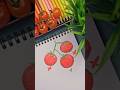 You MUST Color Your TOMATOES BLUE #art #drawingtutorial #howtodraw #drawing #tutorial