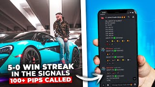 CEO Aman Goes on a WIN STREAK! Back 2 Back 1:4 RR called in the Signals (Multi-Trade Breakdown)