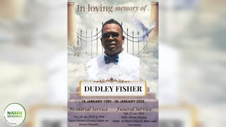 Live Funeral Service of late Dudley Fisher