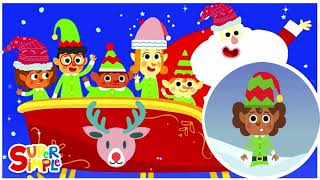 Five Little Elves | Christmas Song For Kids | Super Simple Songs | ACAPELLA