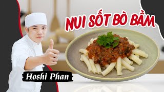 Tập 57: Hướng Dẫn Món Nui Sốt Bò Bằm Nhanh Gọn, Thơm Ngon, Sáng Trưa Chiều Hông Cần Lo Nghĩ Ăn Gì