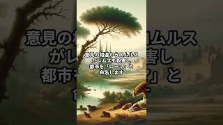 ローマ建国伝説【歴史解説Shorts】