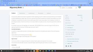 MIGRATORY BIRDS | HackerRank | PYTHON LOGIC WITH SOLUTION