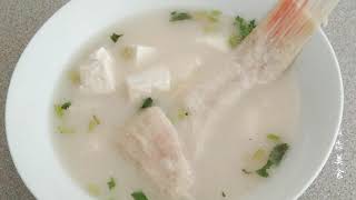 鲜鱼汤 Fresh fish soup |记住这几点 就能炖出奶白色鱼汤 汤汁鲜美 另外煎鱼不破皮技巧（2020 0917 淼淼美食）