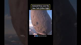 When asteroid collide with earth #nasa #universe #space #blackhole #shorts