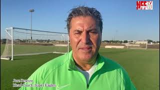 Jose Peseiro: New Super Eagles coach talks tough ahead of 2023 AFCON