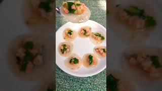 Làm Bánh Bèo bằng Bánh Phồng Tôm