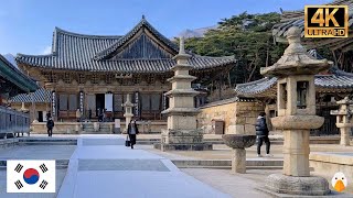 Tongdosa Temple, Korea🇰🇷 One of Most Beautiful Temples in Korea (4K HDR)