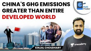China's GHG Emissions Greater Than Entire Developed World | UPSC CSE/IAS 2022/23 | Current affairs