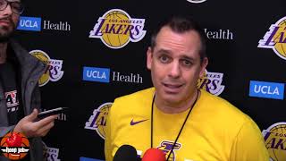 Lakers Coach Frank Vogel On The Luka Doncic vs LeBron James Comparisons. HoopJab NBA