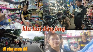 khám phá // Chợ Bến Ngự khi hai anh em về phố Huế thuê trọ - tronpiu vlog