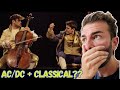 First Time Hearing | 2Cellos - Thunderstruck AC/DC | This is INCREDIBLE |