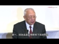 董建華：政府的工作應予肯定 24.10.2014