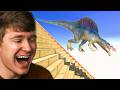 WHAT DINOSAUR can SURVIVE THE FALL in ARBS!? (Reaction)