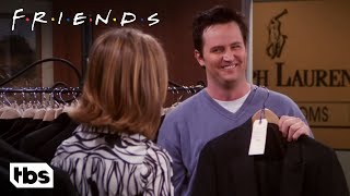 Rachel Helps Chandler Find His Wedding Tuxedo (Clip) | Friends | TBS