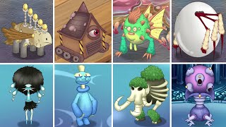 ALL Monsters Fanmade GooseWeirdLol | My Singing Monsters