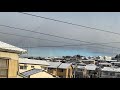 nagasaki snow fall 長崎　雪☃️