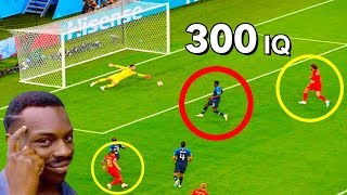 Football - When Players Have 300 Iq (genius Plays)