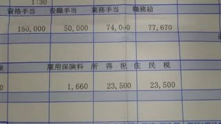 給与明細 イオン株式会社の主任の目覚ましい予測給料 (2022