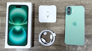 iPhone 16 (Green) Unboxing