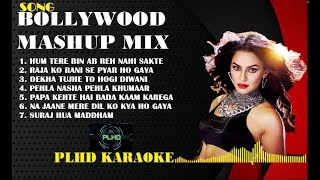 Bollywood Mashup Remix | HD karaoke with lyrics | Original New Out PLHD karaoke collection