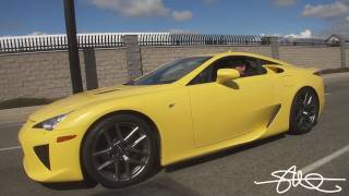 TEST DRIVE LEXUS LFA - IT WANTS TO BE DRIVEN FAST! - $375,000 SUPER-CAR