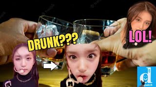 Gaeul invited Leeseo to a whiskey party 😲