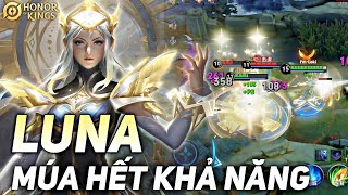 [ HONOR OF KINGS / VGVD ] QUẨY BẰNG CẢ TÍNH MẠNG CÙNG SÁT THỦ SIÊU KHÓ CHƠI LUNA ( KHỞI THỊ CHI ÂM )