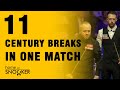 11 century breaks in one match! (Snooker World Championship 2019 Final)