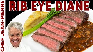Steak Diane Ribeye Recipe | Chef Jean-Pierre