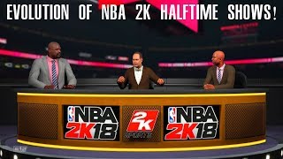 Evolution of NBA 2K Halftime Shows (NBA 2K - NBA 2K18)