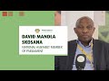 Meet Hon David Mandla Skosana, Your Member of Parliament in the National Assembly