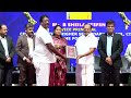 teacher s conclave 2023 award received by dr. s arivudai nambi principal s m h hr sec school