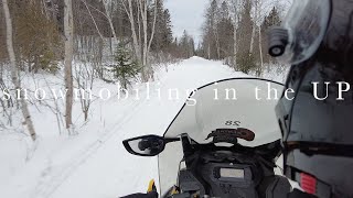 SNOWMOBILING THE KEWEENAW PENINSULA | Snowmobiling around Michigan