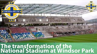 The transformation of the National Football Stadium!