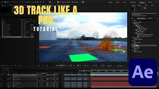 3D Camera Tracking in After Effects — Track Like a Pro (Beginner to Advanced)