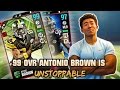 NEW 99 OVR ANTONIO BROWN IS UNSTOPPABLE! SCARIEST TEAM IN MUT!? MADDEN 17 ULTIMATE TEAM