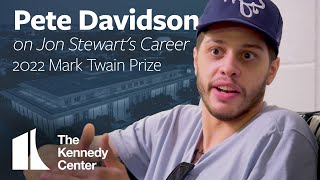 Pete Davidson on Jon Stewart's Career | 2022 Mark Twain Prize