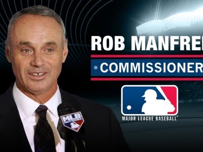 MLB Commissioner Rob Manfred On 1st Year, Future - YouTube