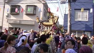 2015年 羽田神社例大祭 御神輿　横町