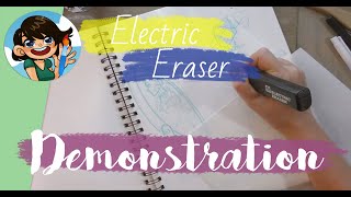 Are Electric Erasers Worth It? Sakura Electric Eraser Quick Demo