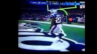 New England Patriots touchdown Stevan Ridley playoffs 2013