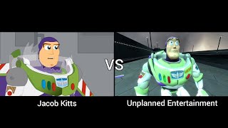 Buzz Lightyear vs Solid Snake in SFM Remake (Jacob Kitts vs Unplanned Entertainment)