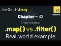 JavaScript - 32 | Stop Writing Loops! Learn JS map() & filter() in 30 Minutes (Real-World Examples)