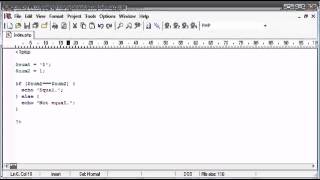 Beginner PHP Tutorial 24 Triple Equals