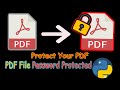 How to Encrypt or Password Protect Your PDF with Just 10 Lines of Python Code